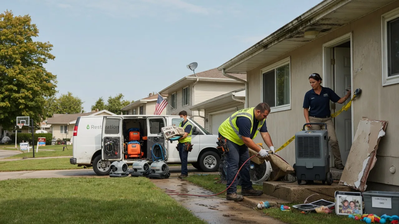 Water Damage Restoration in Depew, OK near me
